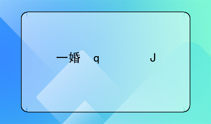 一婚又一婚高